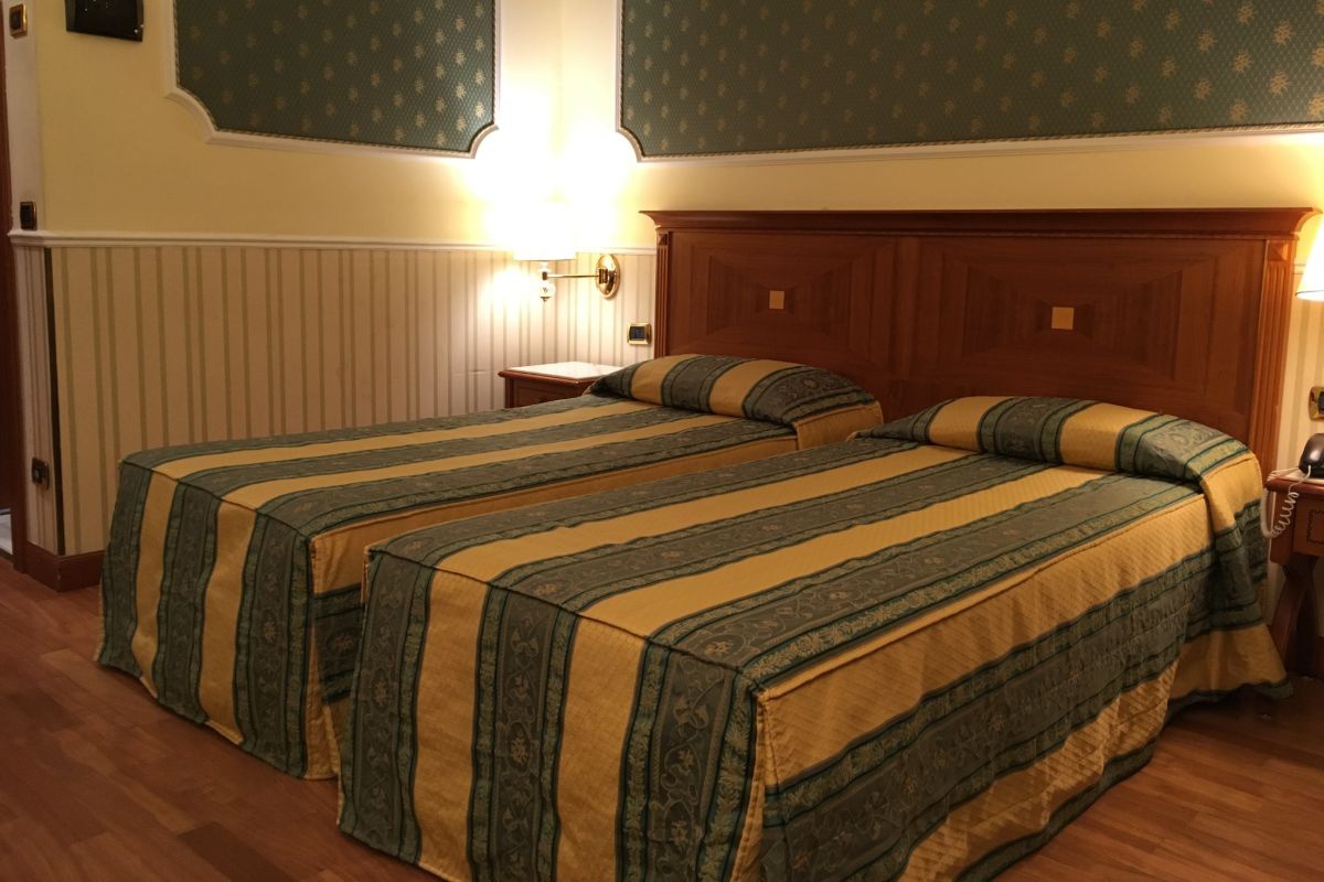 Chambre classic deux lits Hôtel Andreola Central Milan Chambre classic deux lits Hôtel Andreola Central Milan