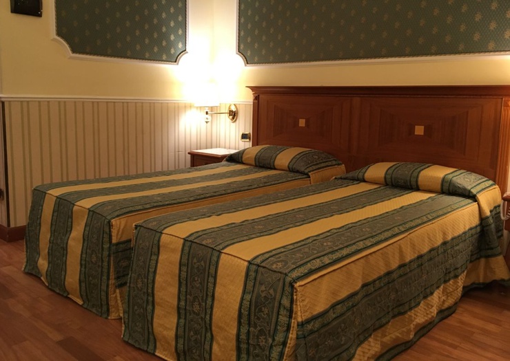 Chambre classic deux lits Hôtel Andreola Central Milan Chambre classic deux lits Hôtel Andreola Central Milan